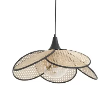 Lustra, Stala, 846STL1882, Metal, Fume / Bej imagine