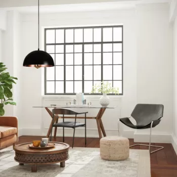 Lustra, Stala, 846STL2802, Metal, Negru/Cupru imagine