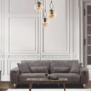 Lustra, Stala, 846STL2812, Metal, Cupru imagine