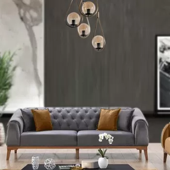 Lustra, Stala, 846STL2855, Metal, Cupru imagine