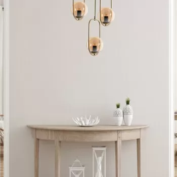 Lustra, Stala, 846STL2875, Metal, Cupru imagine