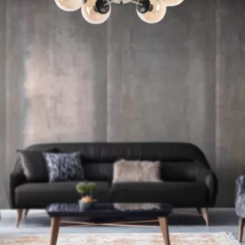 Lustra, Stala, 846STL2934, Metal, Cupru imagine