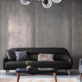 Lustra, Stala, 846STL2936, Metal, Cupru / Fume imagine