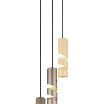 Lustra Stream, TRIO, 30x150 cm, 10W, 3x GU10, metal, multicolor imagine