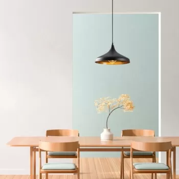 Lustra, Tattoo - 2641, Tatum, 36 x 36 x 118 cm, 1 x E27, 40W, negru imagine