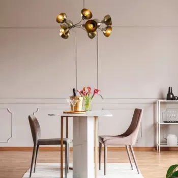 Lustra, Tatum, 584TTM1198, Metal, Vintage imagine