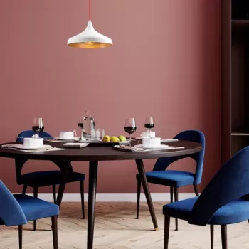 Lustra, Tatum, 584TTM1232, Metal, Alb/Rosu imagine