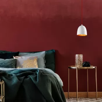 Lustra, Tatum, 584TTM1267, Metal, Alb/Rosu imagine