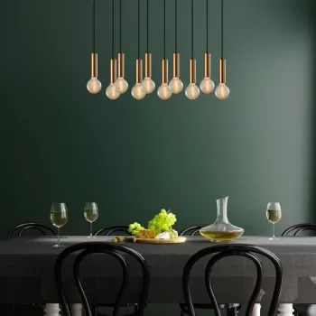 Lustra, Tatum, 584TTM1331, Metal, Vintage imagine