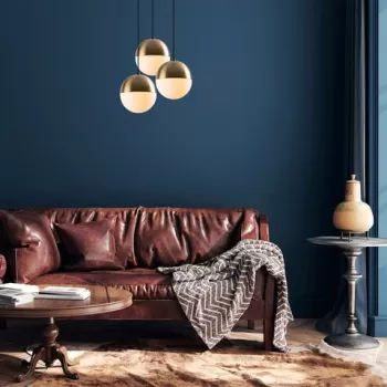 Lustra, Tatum, 584TTM1354, Metal, Vintage / Alb imagine