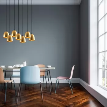 Lustra, Tatum, 584TTM1369, Metal, Auriu imagine