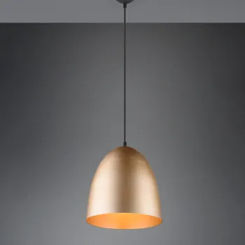 Lustra Tilda, RL, 25x150 cm, 40W, 1x E27, aluminiu, negru/bronz mat imagine