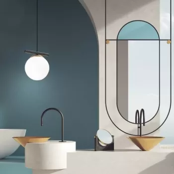 Lustra, uzum - 6261, Opviq, 17 x 15 x 124 cm, 1 x E27, 40W, alb/negru imagine