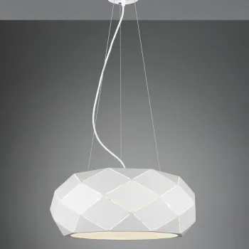 Lustra Zandor, TRIO, 50x150 cm, 25W, 3x E27, metal, alb mat imagine