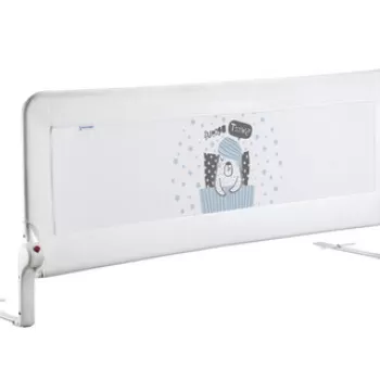 Margine de siguranta pentru pat, Kopekcik, 150x65x2 cm, Plastic, Alb imagine
