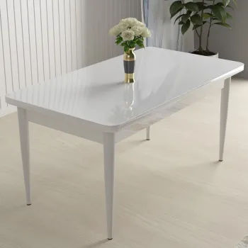 Masa, Charlotte, Nil, 110x76x71 cm, Alb imagine