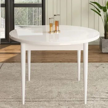 Masa, Charlotte, Rox, 90x75x90 cm, Alb imagine