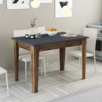 Masa de bucatarie, Hommy Craft, Kiev 504, Nuc / Antracit imagine