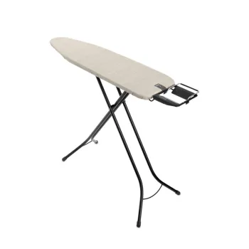 Masa de calcat, Brabantia A, Denim Grey, 110x30 cm, 7 pozitii de reglare, otel/bumbac imagine