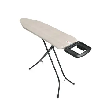 Masa de calcat, Brabantia B, Denim Grey, 124x38 cm, otel/bumbac imagine