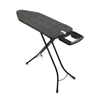 Masa de calcat, Brabantia C, Denim Black, 124x45 cm, 7 pozitii de reglare, otel/bumbac, negru denim imagine