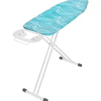 Masa de calcat cu inaltime reglabila, Wenko, Advance, 42 x 120 cm, metal/bumbac imagine