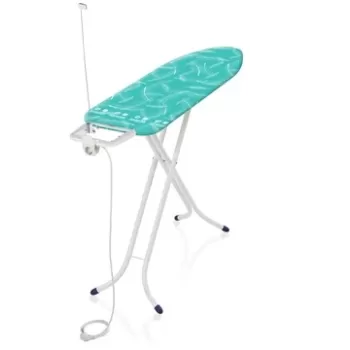 Masa de calcat, Leifheit, Air Board M Compact Plus, 38 x 120 cm, albastru imagine