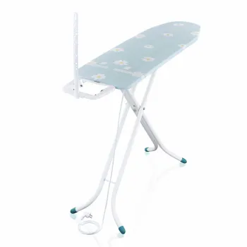 Masa de calcat, Leifheit, Classic M Compact Plus, 120x38 cm, albastru/alb imagine