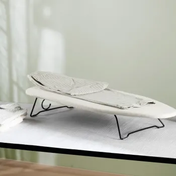 Masa de calcat Leona, Wenko, 77x31x12 cm, bumbac/poliester, bej imagine