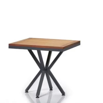 Masa de gradina, Clara, Samara Bahce Masas?, 90x90 cm, Multicolor imagine