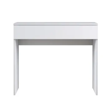 Masa de machiaj, Hanah Home, Bj104, 90x76.8x45 cm, Alb imagine