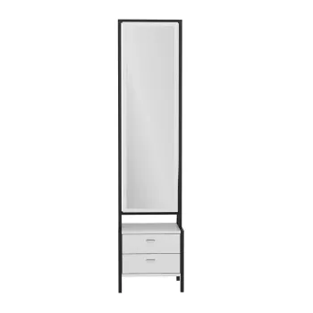 Masa de machiaj, Hanah Home, Elegante, 41x170x35 cm, Alb imagine