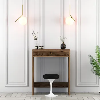 Masa de machiaj, Hanah Home, Lizbon, 70x40x84.7 cm, Maro imagine