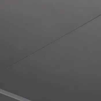 Masa de sufragerie extensibila, Nmobb, Sigma, MDF , Antracit/Alb imagine