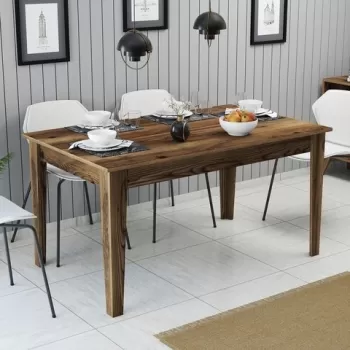 Masa dining, Hommy Craft, Milan 516, 145 x 75 x 88 cm, pal melaminat, nuc imagine