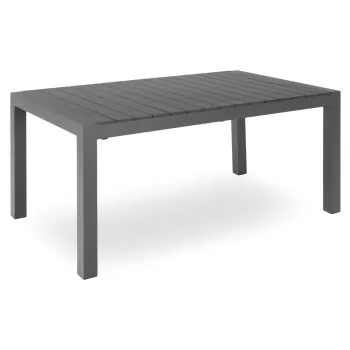 Masa extensibila Encore, 160/210x95x74 cm, aluminiu, negru imagine