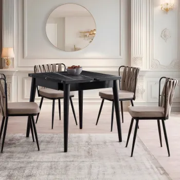 Masa extensibila, Nmobb, Totem, PAL, Negru imagine