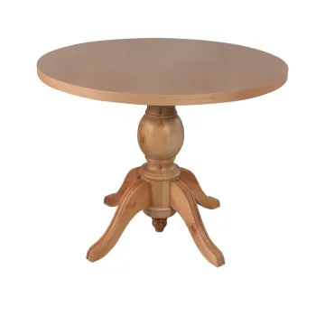 Masa, Fairfax, Roma, 100x75x100 cm, Lemn de fag, Natural imagine