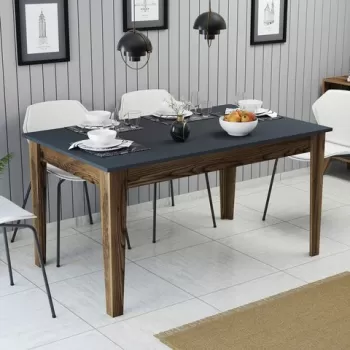 Masa, Hommy Craft, Milan 513, Nuc / Antracit imagine