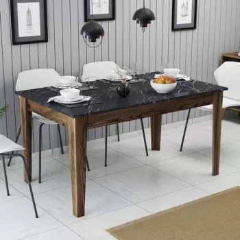 Masa, Hommy Craft, Milan 518, Nuc / Negru imagine