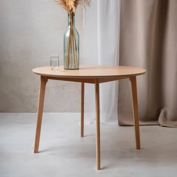 Masa Malti, Homla, 100x75 cm, lemn/MDF, natur imagine