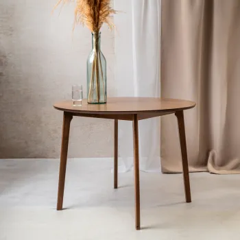 Masa Malti, Homla, 100x75 cm, MDF/lemn, maro deschis imagine