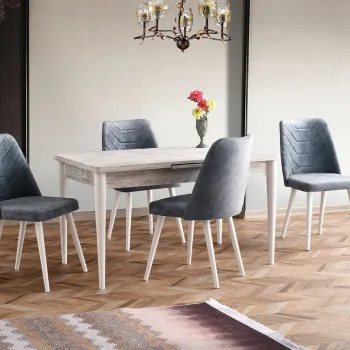 Masa, Nmobb, Ao, Cadru: 100% PAL MELAMINAT DE PARTICLE, Alb imagine