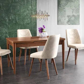 Masa, Nmobb, Ao, Cadru: 100% PAL MELAMINAT DE PARTICLE, Maro imagine