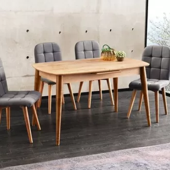 Masa, Nmobb , Retro, 130x75x80 cm, MDF , Stejar safir imagine