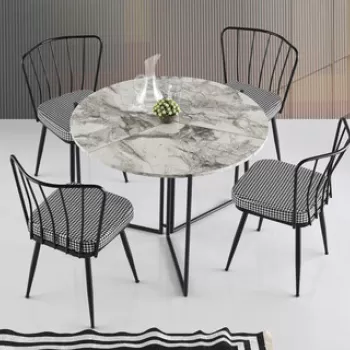 Masa, Nmobb, Yaprak, 100x72x100 cm, PAL, Pinul Atlantic imagine