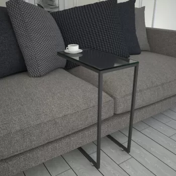 Masuta, Comforty, Callen, 46x62x26 cm, Antracit imagine