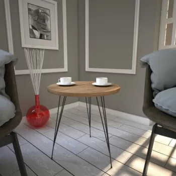 Masuta, Comforty, Sandalf, 40x44x40 cm, Stejar caucazian imagine