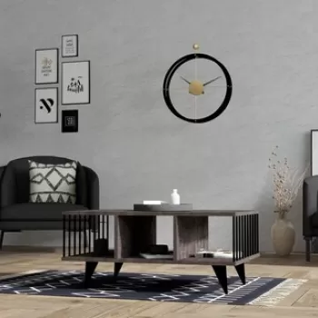 Masuta de cafea, Asse Home, Bert, 90x40x60 cm, Antracit imagine