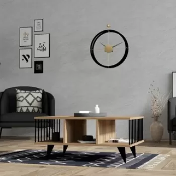 Masuta de cafea, Asse Home, Bert, 90x40x60 cm, Nuc imagine